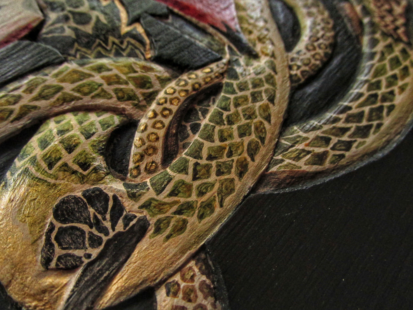 Dragon enroulé
