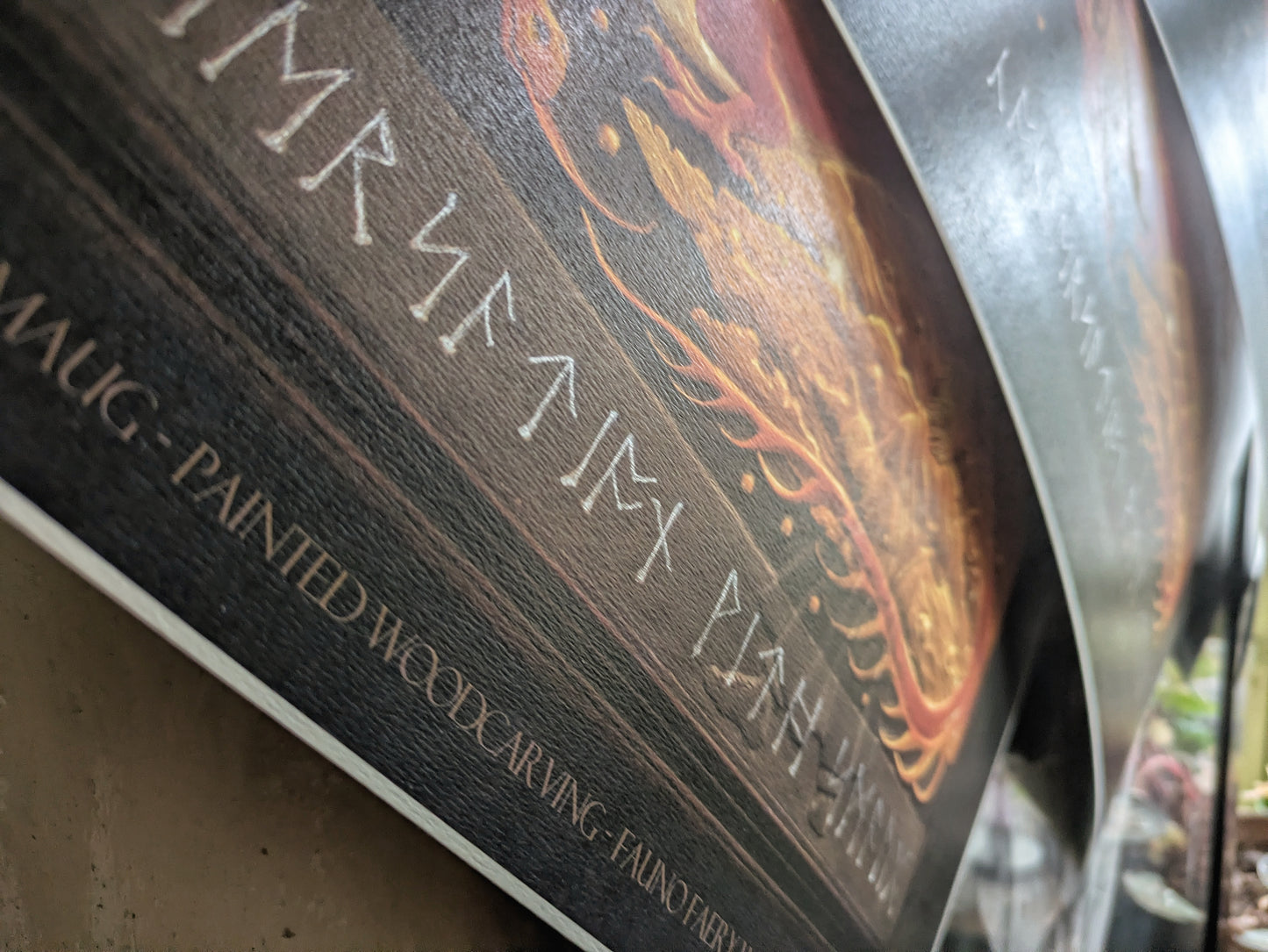 Conversation with Smaug - signed print