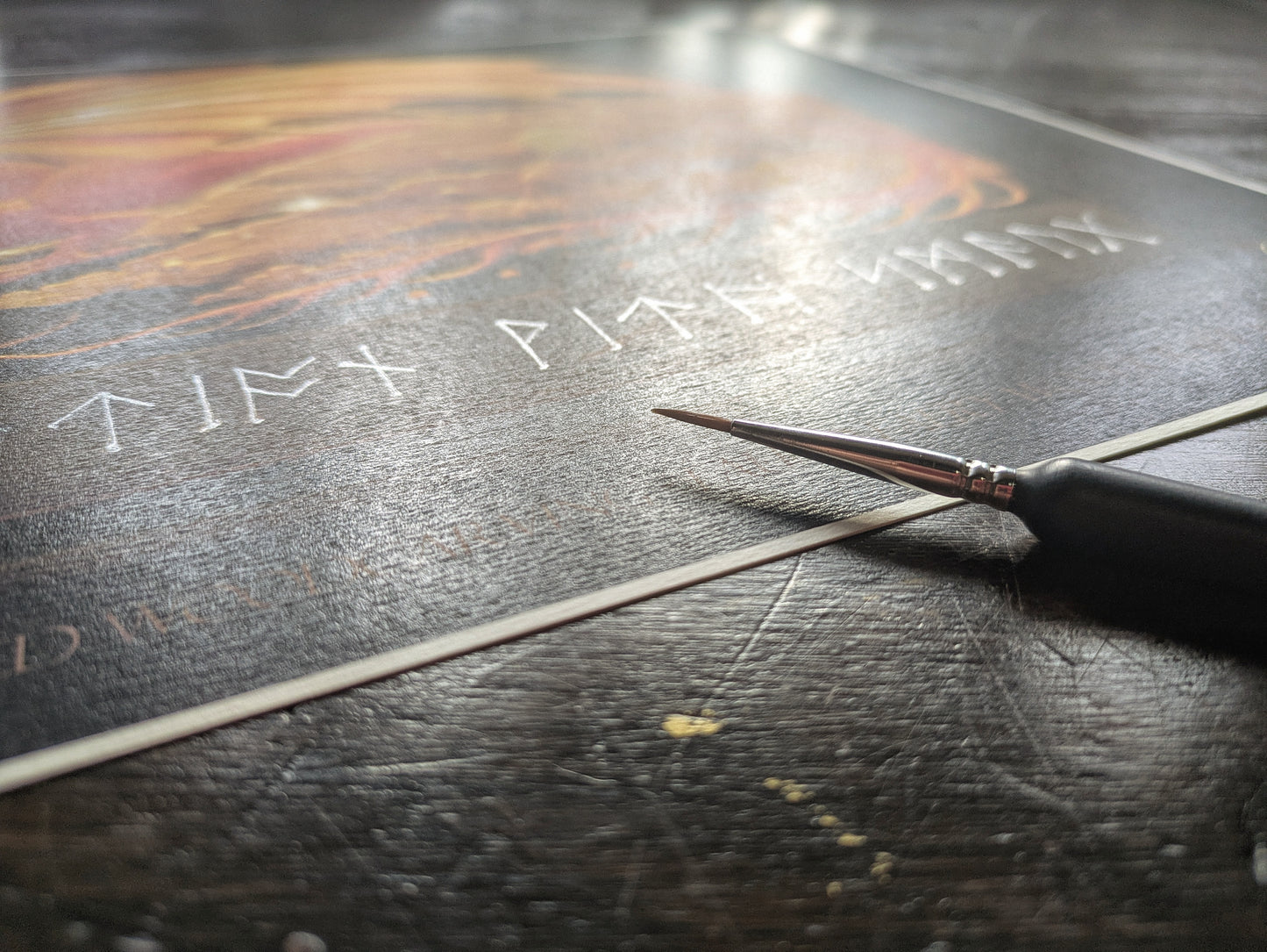 Conversation with Smaug - signed print