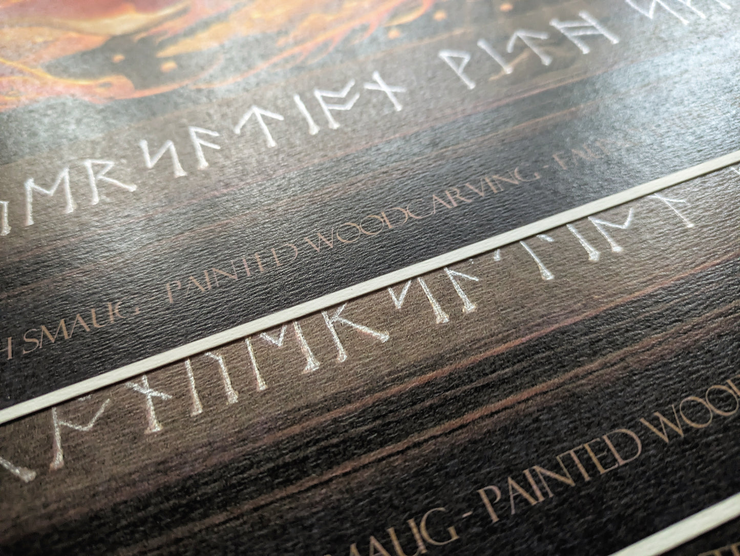 Conversation with Smaug - signed print