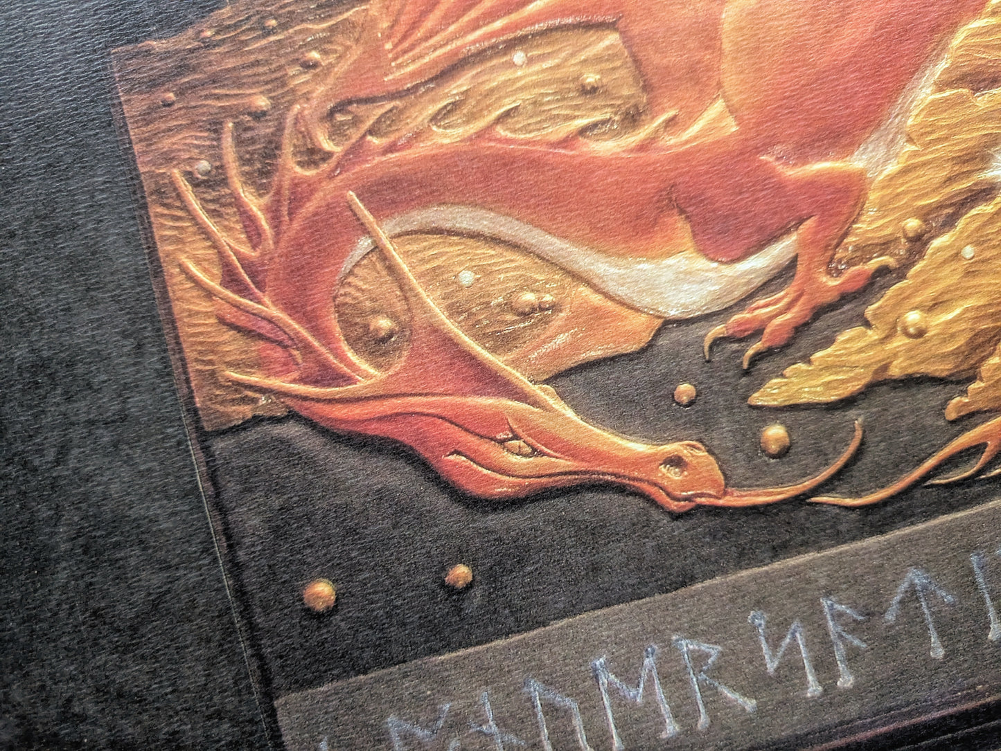 Conversation with Smaug - signed print