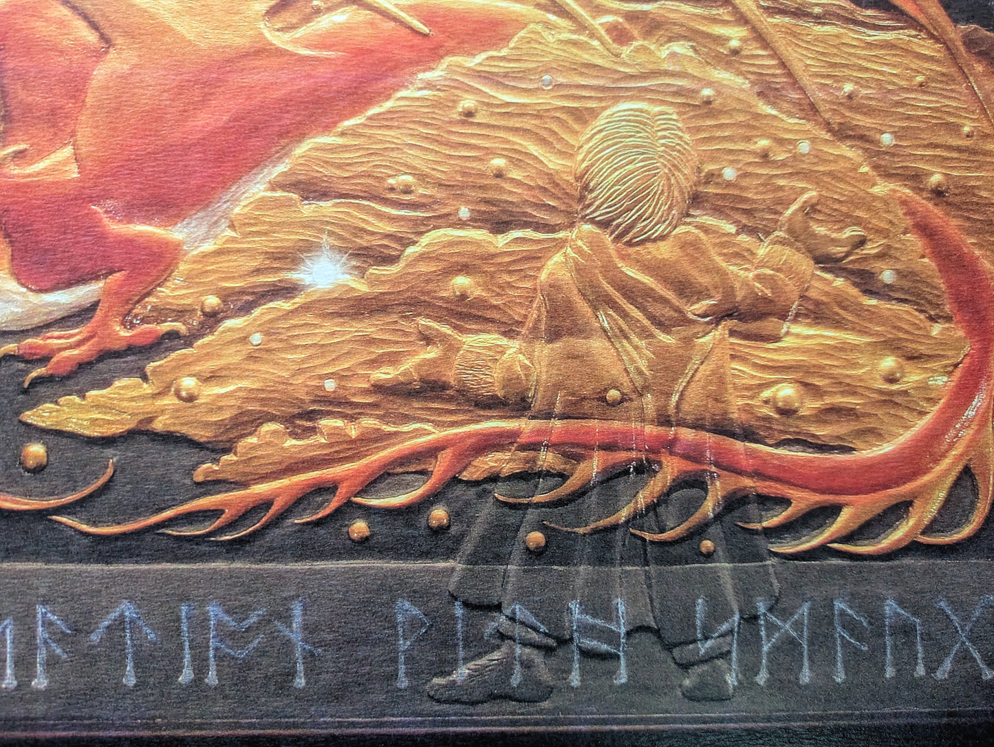 Conversation with Smaug - signed print