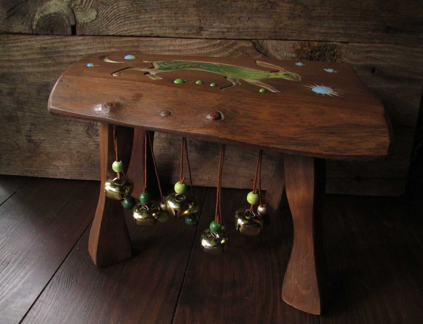 Upcycled-Faery Child Stool