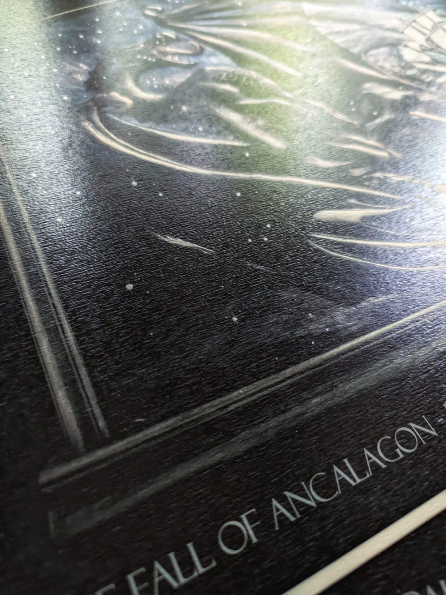 The Fall of Ancalagon - Signed Print