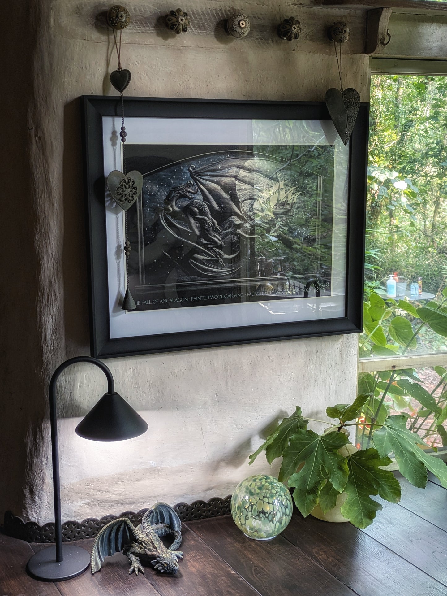 The Fall of Ancalagon - Signed Print