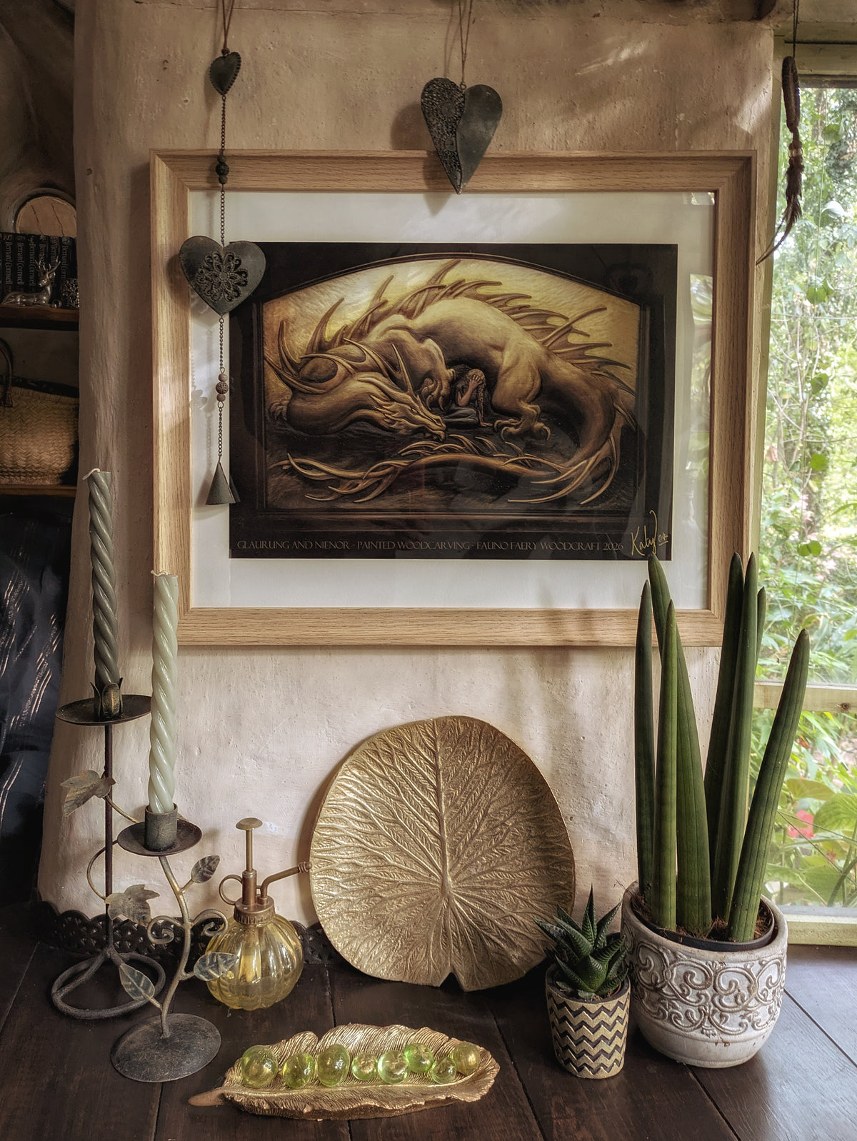 Glaurung and Nienor - Signed Prints