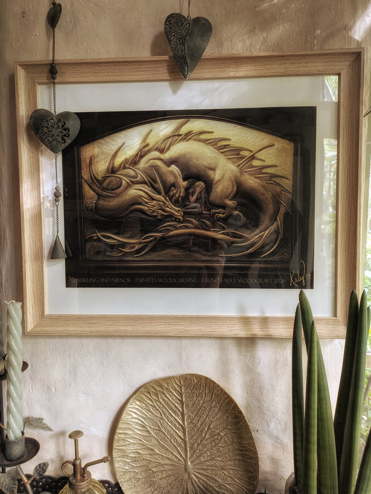 Glaurung and Nienor - Signed Prints