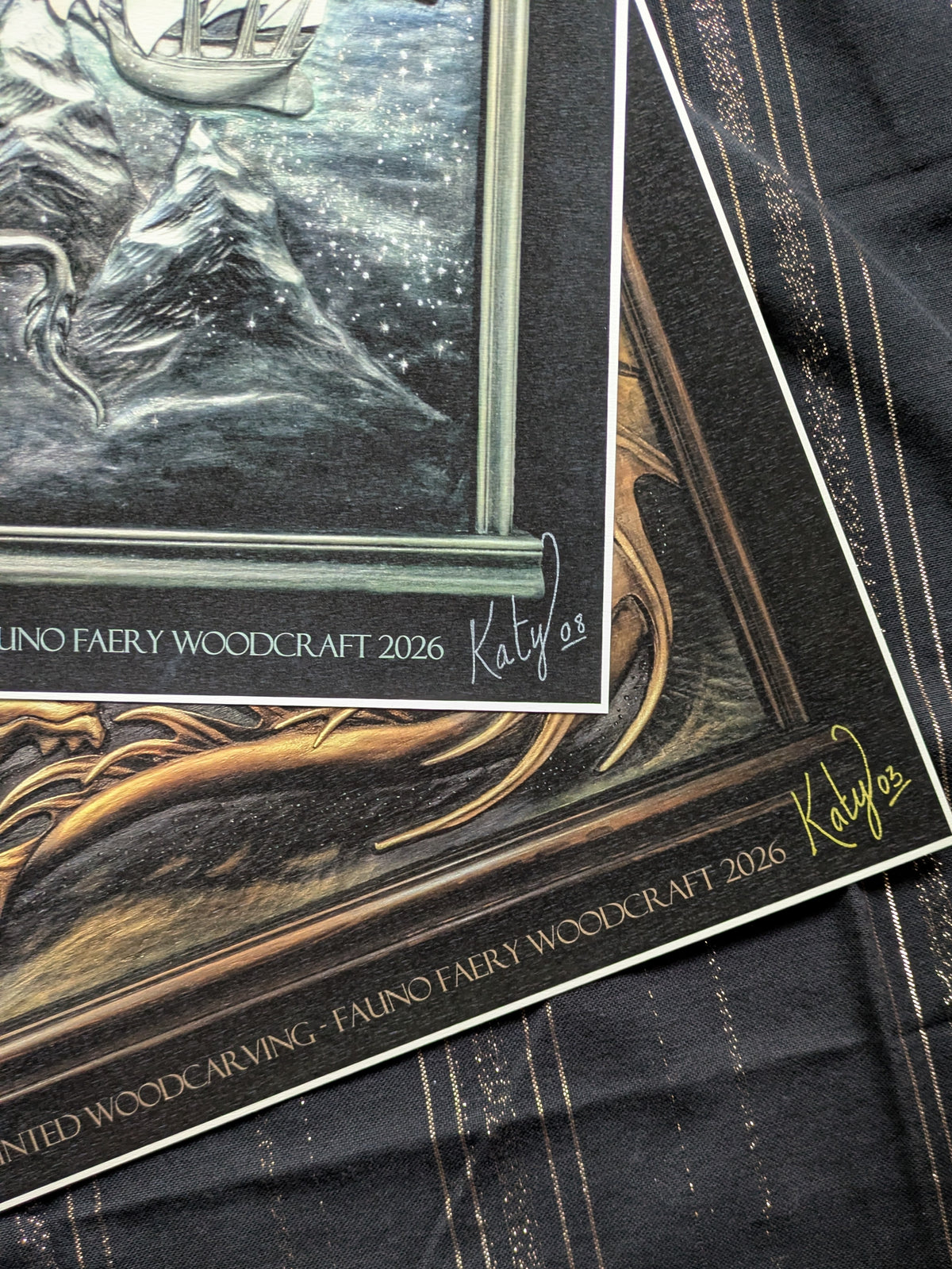Special Offer - Glaurung+Ancalagon -Signed Prints