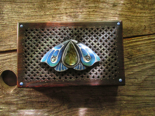 Blue Moon Moth
